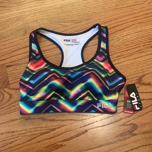 Fila Sport size: M sports bra- tags on it
